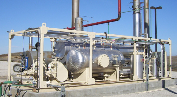 Servicio y monitoreo para tratamiento de endulzamiento de gas H2S y CO2